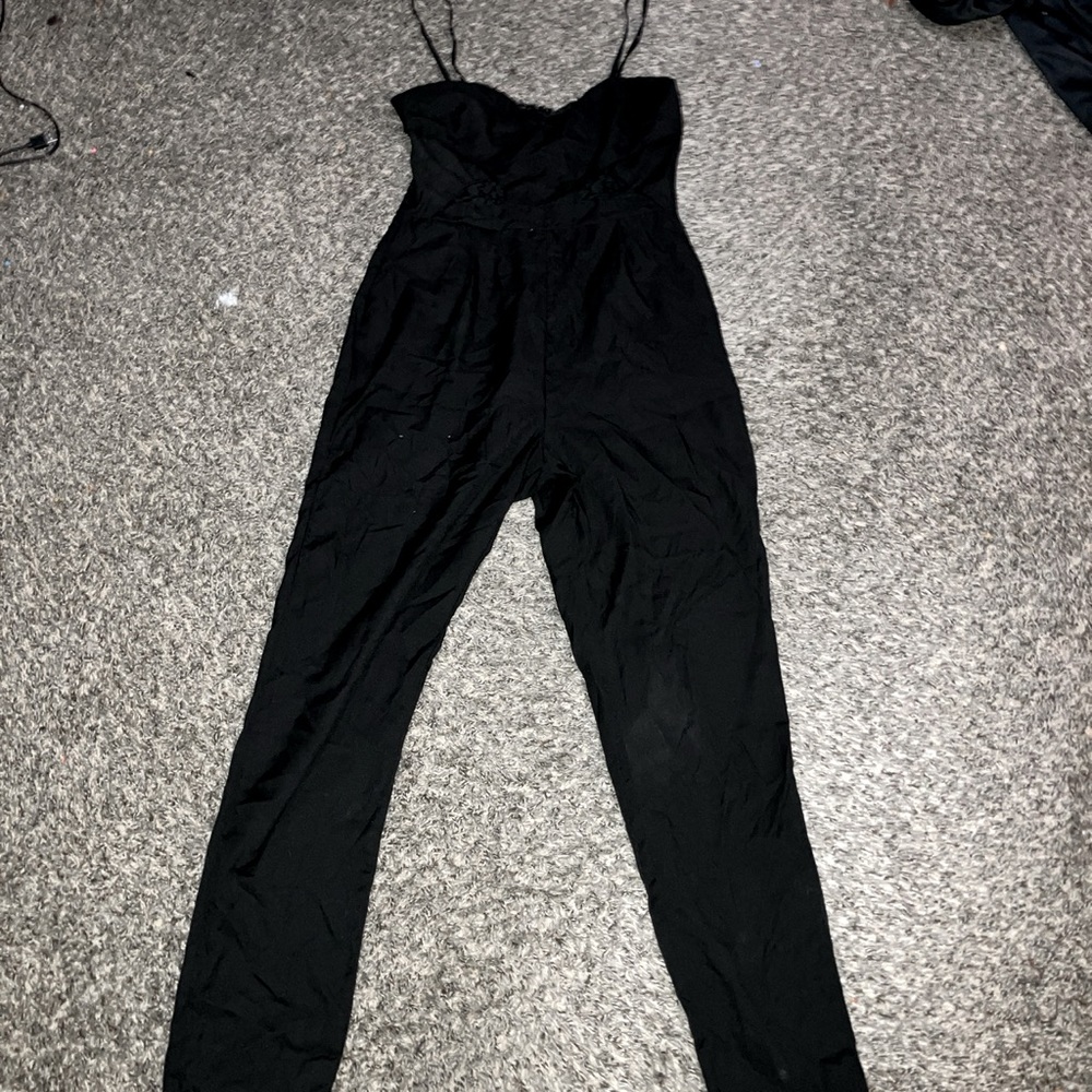 Dark romper small with lace